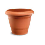 Γλάστρα στρόγγυλη VIOMES ΤΕΡΑΚΟΤΑ - Image 2