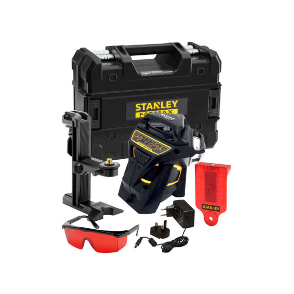 ΑΛΦΑΔΙ STANLEY® FATMAX® 3X 360º 20/50M ΜΕ ΛΕΙΖΕΡ ΓΡΑΜΜΗΣ ΚΑΙ ΑΞΕΣΟΥΑΡ ( FMHT1-77357 )