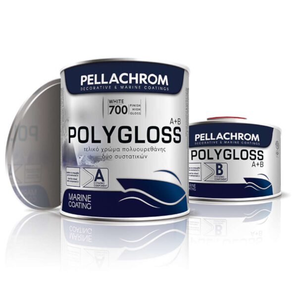 Τελικό ναυτιλιακό χρώμα σκαφών πολυουρεθάνης δύο συστατικών POLYGLOSS PELLACHROM