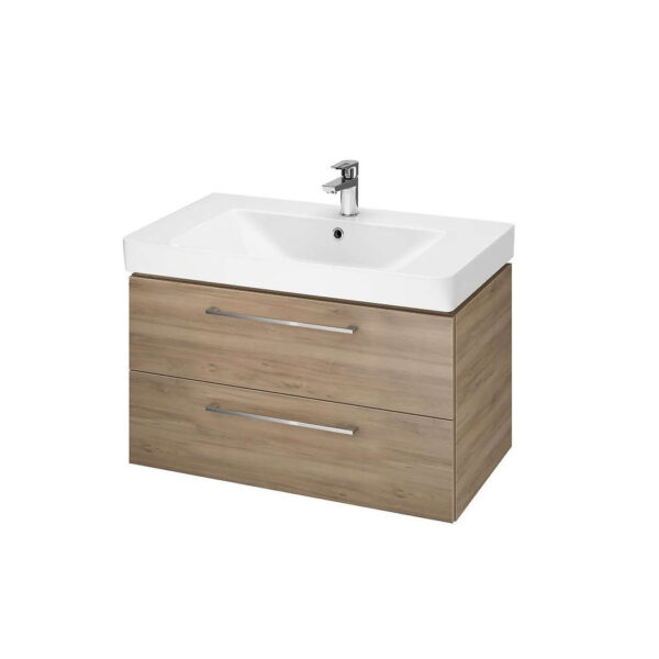 Επιτοίχιο έπιπλο μπάνιου με νιπτήρα