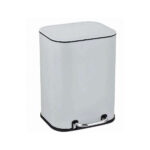 Πλαστικός κάδος με πεντάλ με μηχανισμό soft close για απαλό κλείσιμο