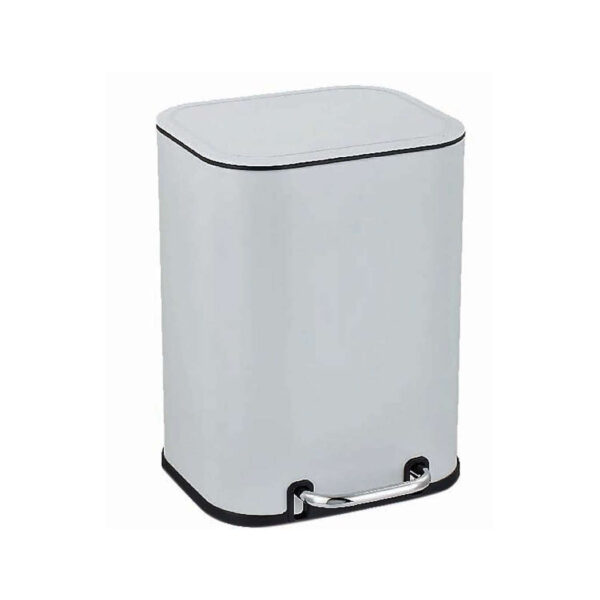 Πλαστικός κάδος με πεντάλ με μηχανισμό soft close για απαλό κλείσιμο