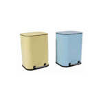 Πλαστικός κάδος με πεντάλ με μηχανισμό soft close για απαλό κλείσιμο