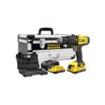 ΔΡΑΠΑΝΟΚΑΤΣΑΒΙΔΟ ΚΡΟΥΣΤΙΚΟ STANLEY V20 18V 2X2,0Ah ΜΕ ΒΑΛΙΤΣΑ ΚΑΙ 50 ΕΞΑΡΤΗΜΑΤΑ
