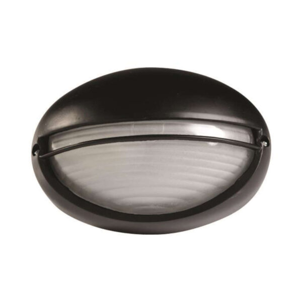 ΑΠΛΙΚΑ ΤΟΙΧΟΥ OBAΛ ΑΛΟΥΜΙΝΙΟΥ ΜΑΥΡH ΜΕ ΚΑΛΥΠΤΡΟ