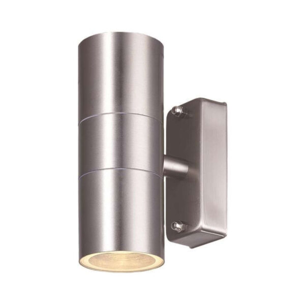 ΑΠΛΙΚΑ ΤΟΙΧΟΥ ΔΙΠΛΗ UP-DOWN INOX GU10