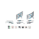 ΒΑΣΗ ΤΗΛΕΟΡΑΣΗΣ TV - FLAT / CURVED 4 ΚΙΝΗΣΕΩΝ