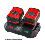 ΦΟΡΤΙΣΤΗΣ ΔΙΠΛΗΣ ΜΠΑΤΑΡΙΑΣ 20V Li-Ion-2x4Ah-3A-PRO BORMANN Pro BBP2005 - Image 3