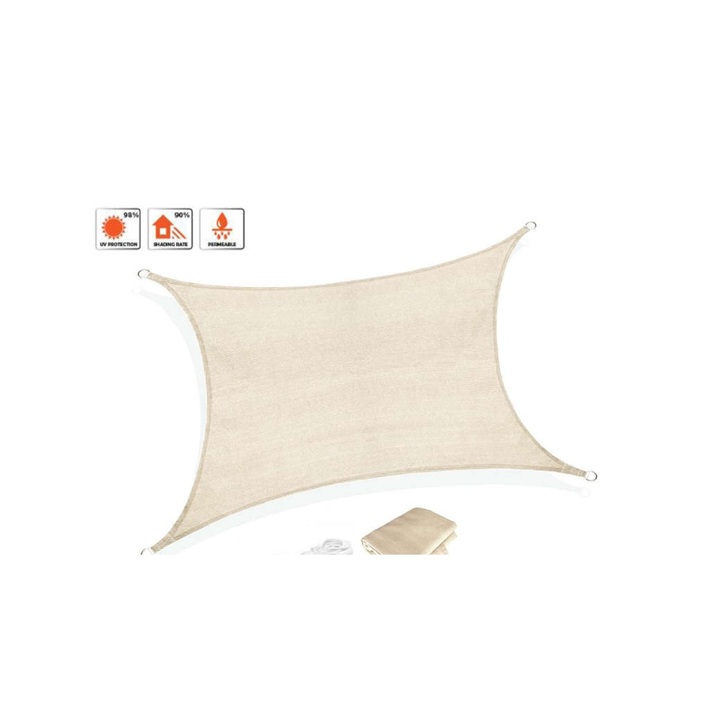 ΠΑΝΙ ΣΚΙΑΣΗΣ ΤΕΤΡΑΓΩΝΟ ΠΑΝΙ ΣΚΙΑΣΗΣ ΤΕΤΡΑΓΩΝΟ - ΕΚΡΟΥ 3,6x3,6m