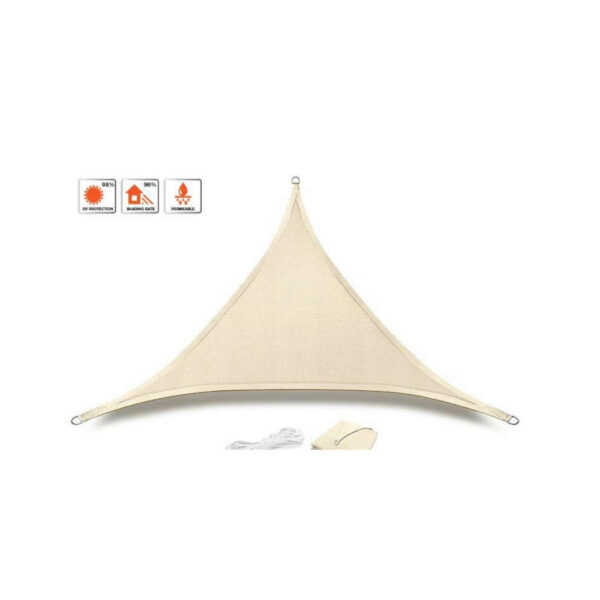 ΠΑΝΙ ΣΚΙΑΣΗΣ ΤΡΙΓΩΝΟ – ΕΚΡΟΥ 5x5x5m