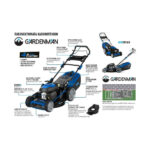 ΧΛΟΟΚΟΠΤΙΚΟ - ΜΗΧΑΝΗ ΓΚΑΖΟΝ GARDENMAN GML463SP - Image 2